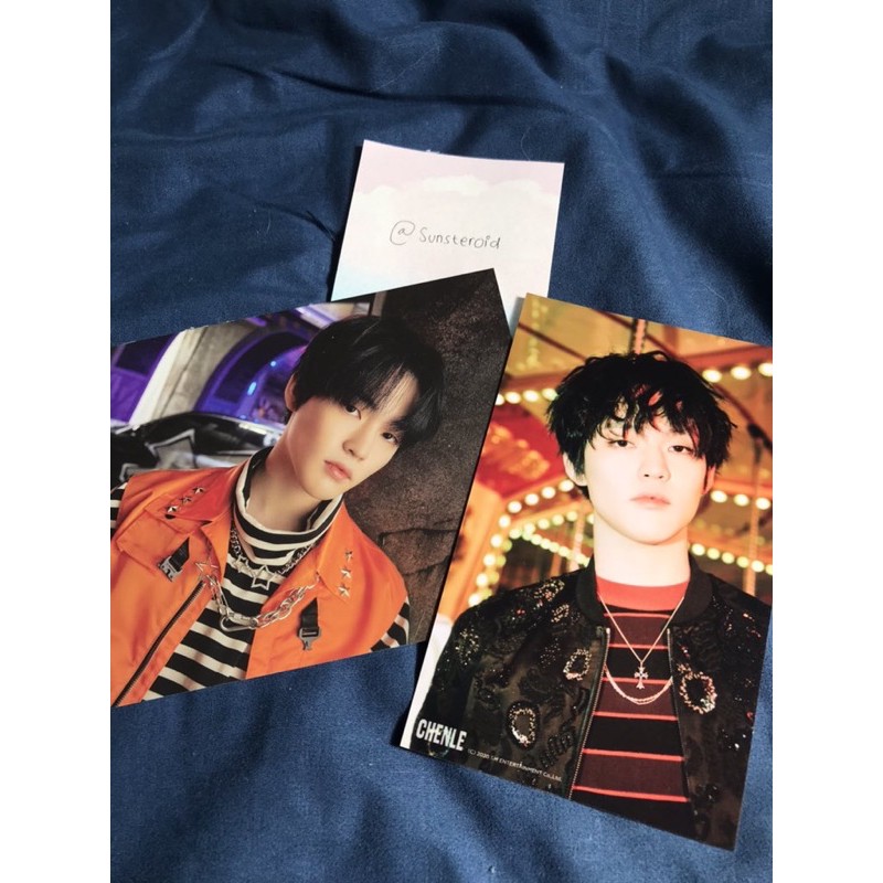 chenle postcard photoset reload nct dream