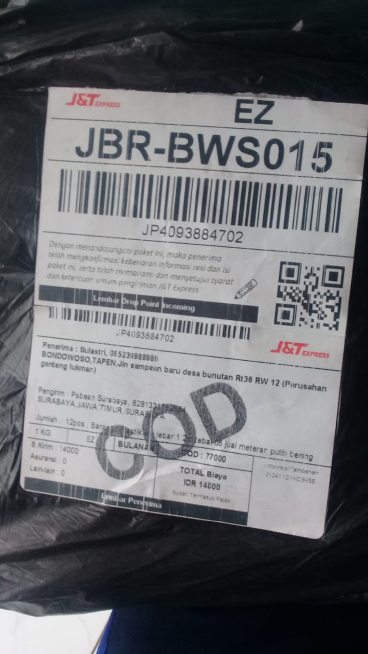 Promo Plastik Cor Lebar 1.2 M Tebal 05 Jual Meteran Putih Bening Transparan