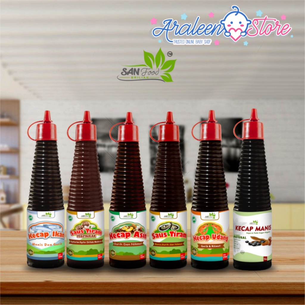 

SANFOOD Kecap dan Saus MPASI All Varian Kemasan Botol 150ml