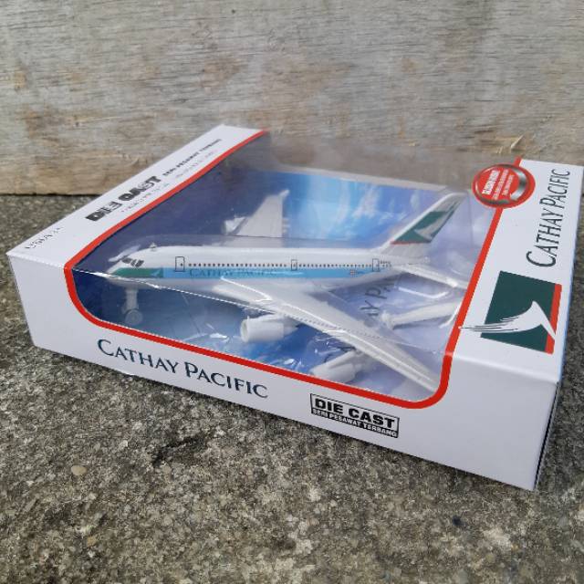 Diecast Pesawat Singapore Airlines Alloy Mainan Miniatur Plane Airbus