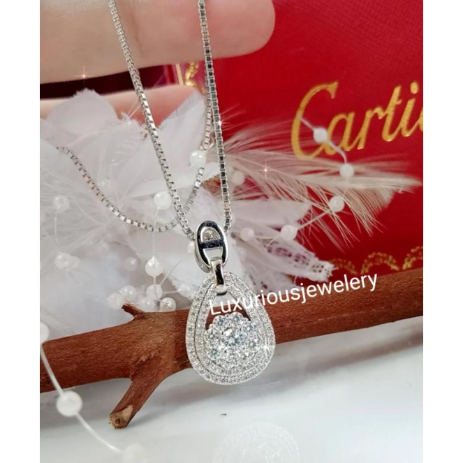 Luxuriousjewelery- Kalung mewah Replika Berlian Eropa