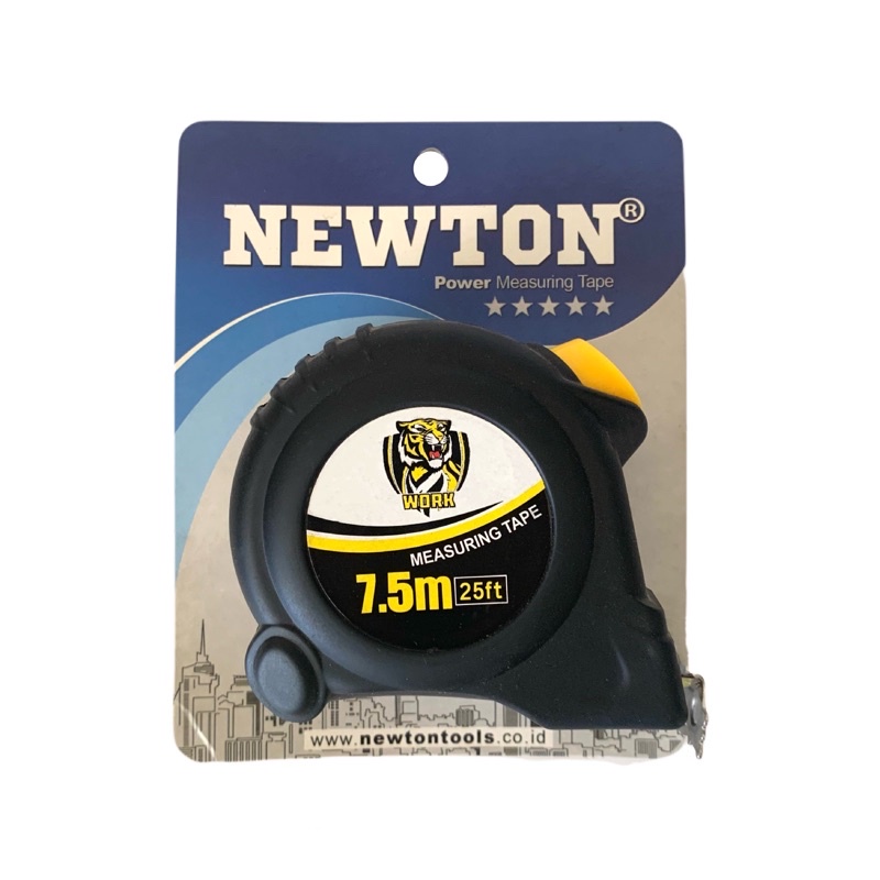 Meteran 7.5 Meter / Meteran Tukang / Meteran Karet Newton Tiger