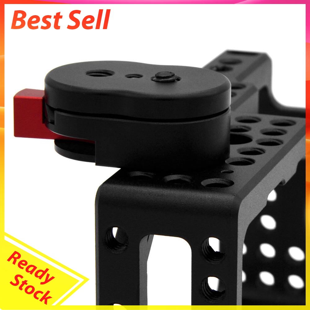 Mini Focus Field Monitor Quick Release Plate for Magic Arm LED Light Camera