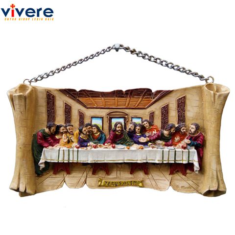 Hiasan Dinding Perjamuan Terakhir Full Colour