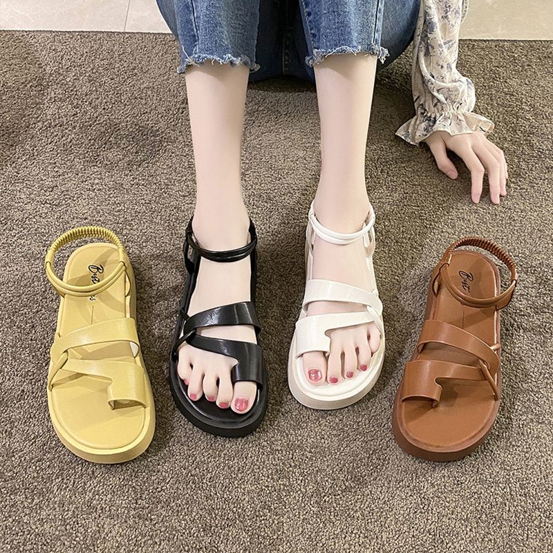 NF4258 - Sandal Tali Karet Fashion Wanita Import