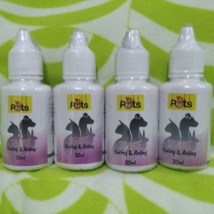 (1pcs) obat diare kucing dan anjing - p3ts diare 30 ml