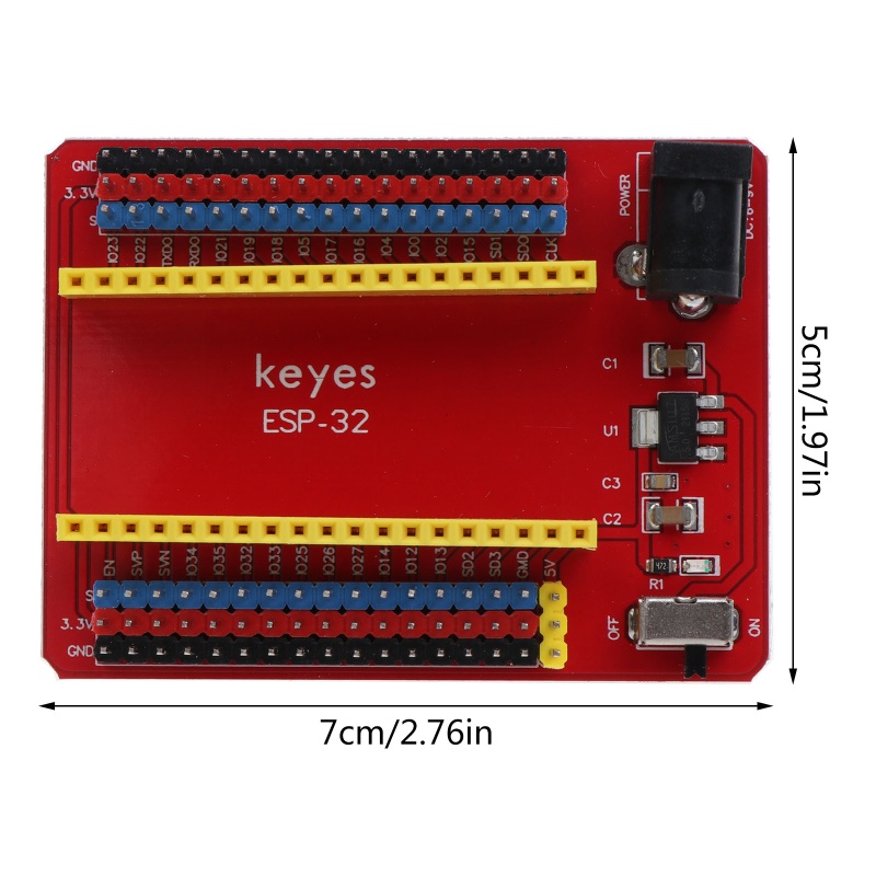 Btsg ESP32-IO Development Expansion Board ESP32 Core Adapter Board Untuk Elektronik