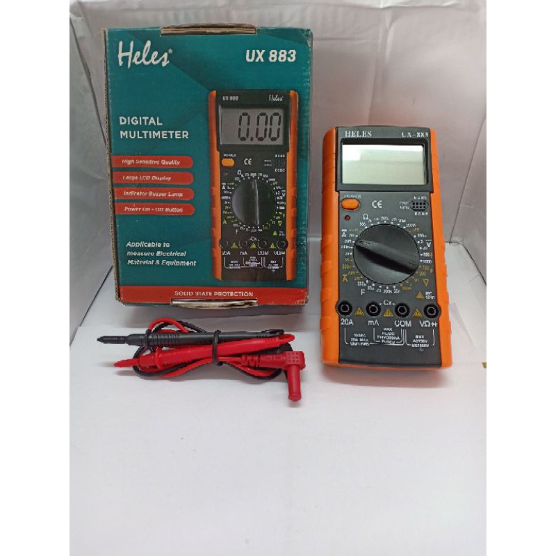 tester/multi tester/ avometer digital heles ux 883