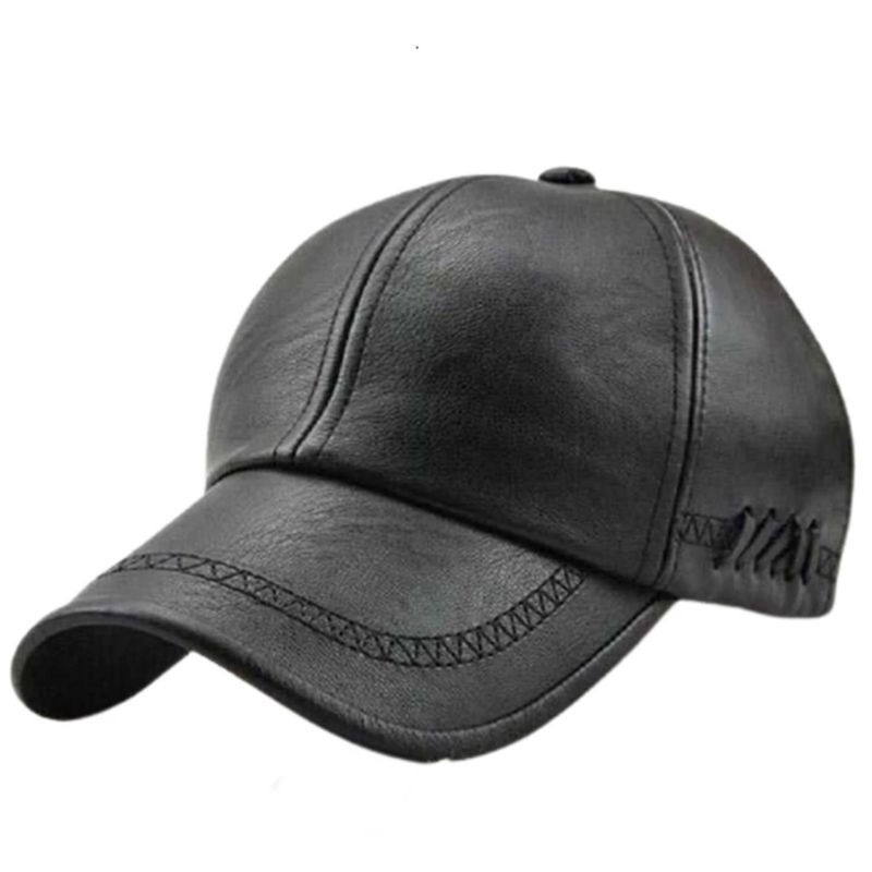 SALE TOPI HAMLIN LEATHER BLACK OFF DUTY CAP BLACK NEW ORIGINAL
