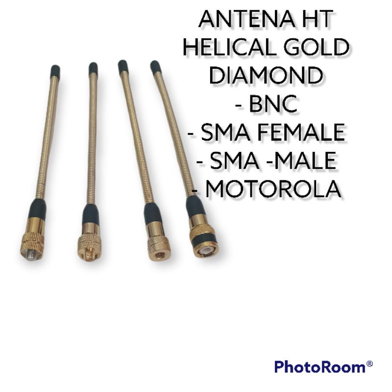 ANTENA HT HELICAL GOLD MOTOROLA DIAMOND