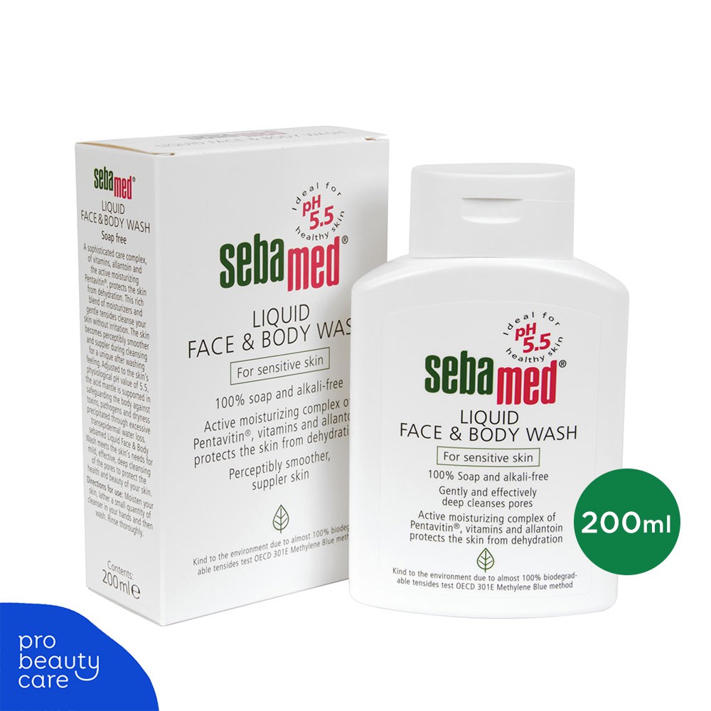 Sebamed - Liquid Face &amp; Body Wash (200 ml &amp; 1000 ml)