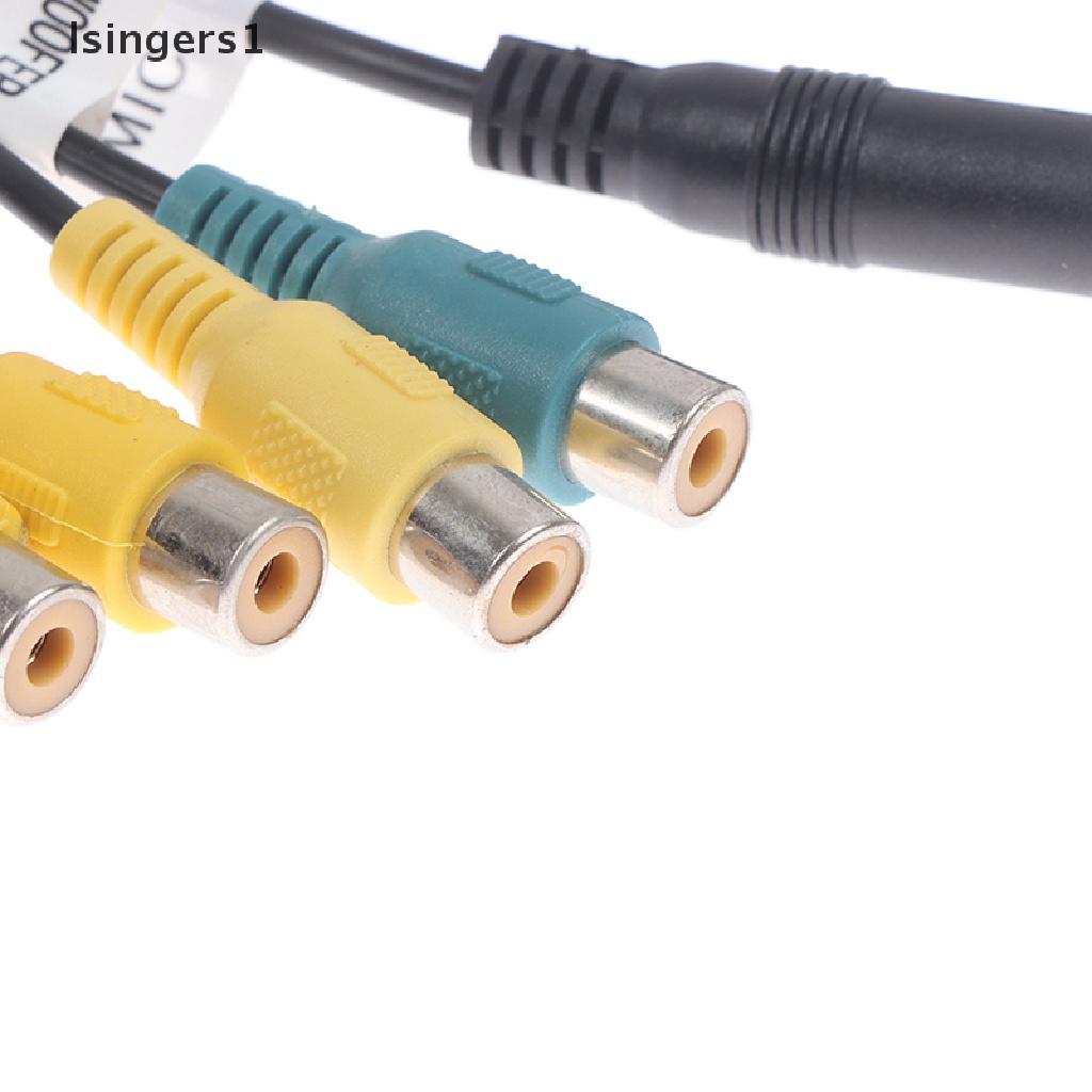 (lsingers1) Adapter Kabel Aux-in Ke RCA Untuk radio Android Mobil