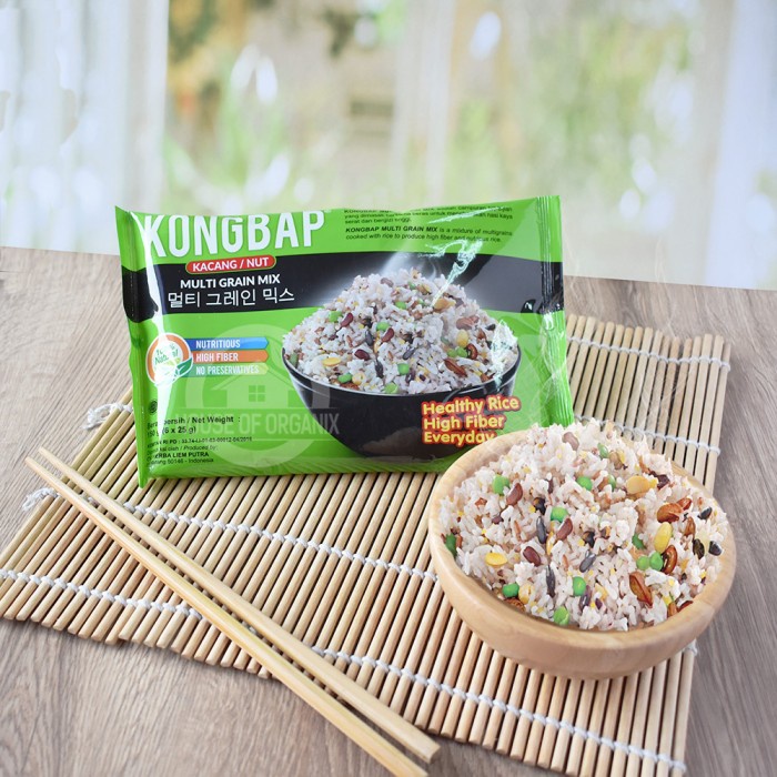 

KONGBAP Multi Grain Mix (6 Pcs x 25 Gr) - Multigrain Mix Original
