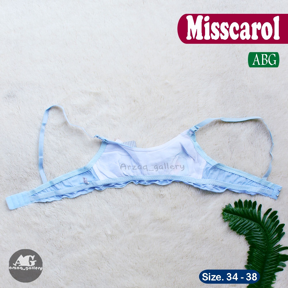 Bra MISSCAROL REMAJA Motif | Bra Anak ABG Miscarol Perempuan Kancing 2 |Pakaian Dalam | Bra | Bh Remaja