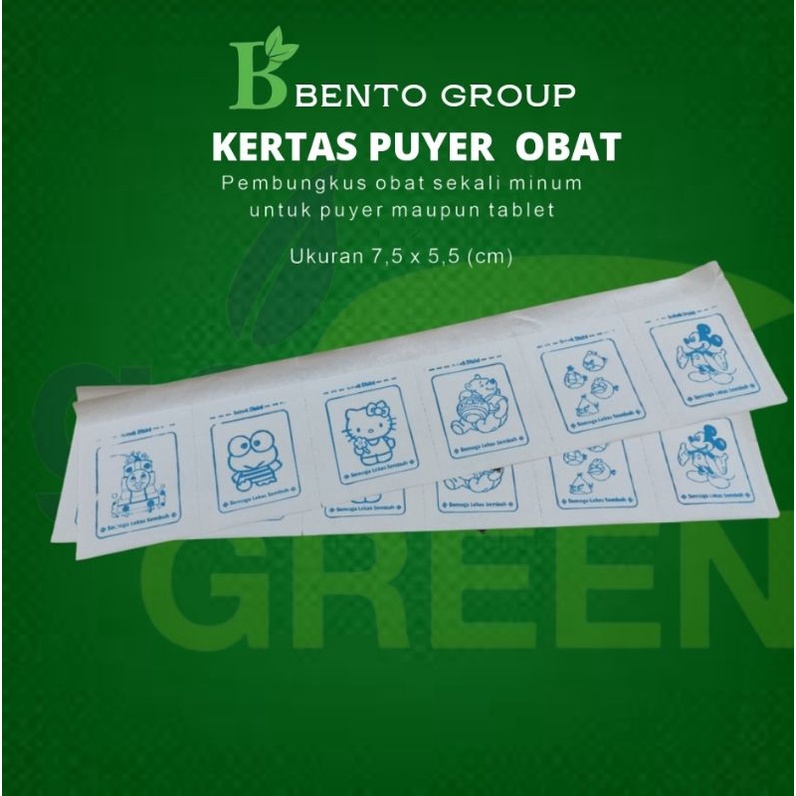 kertas Puyer Karakter Kartun