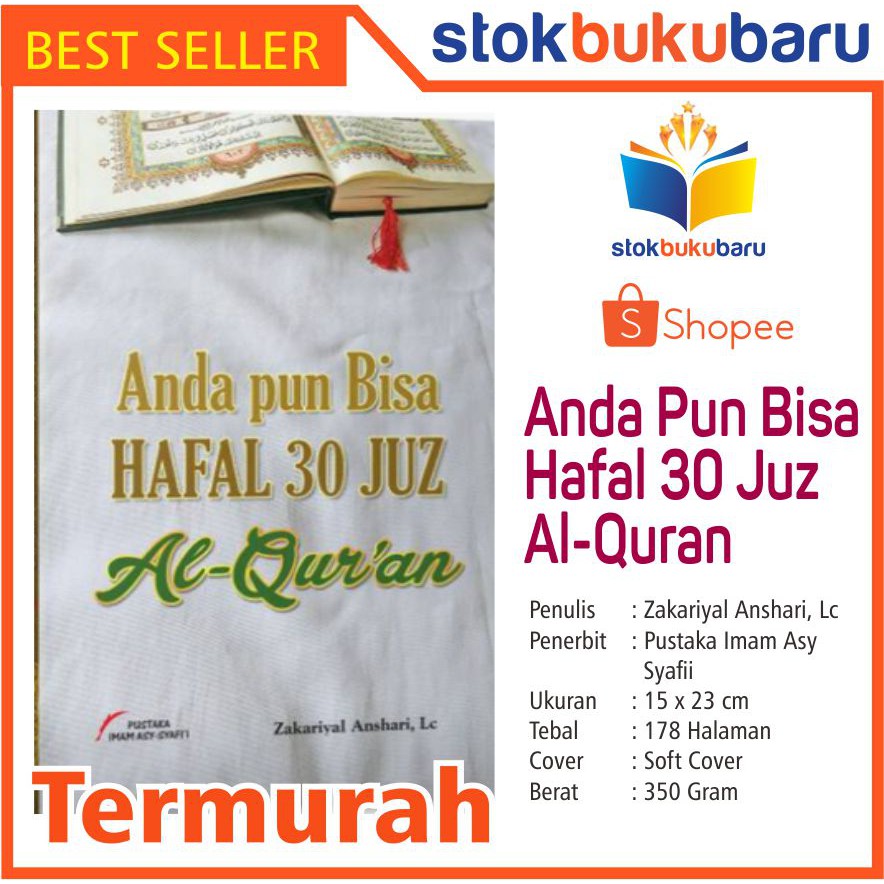 BUKU Anda Pun Bisa Hafal 30 Juz Al-Quran