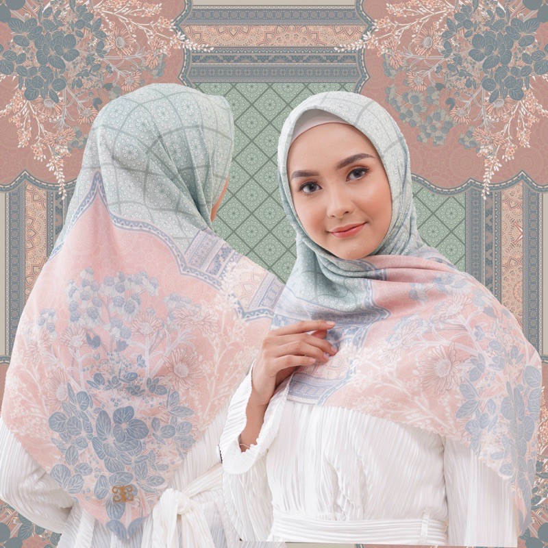 HYDRANGEA SCARF SOFT TOSCA