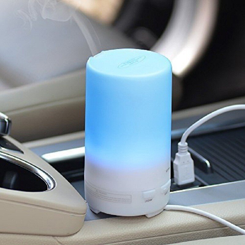Diffuser Ultrasonic Aromaterapi Humidifier Lampu Tidur