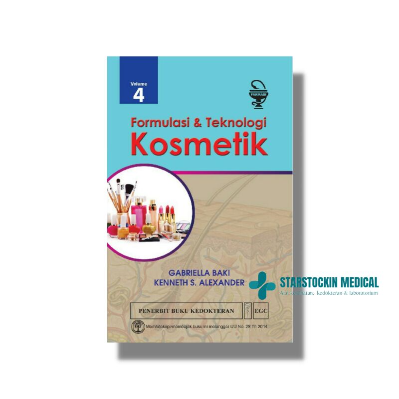 Buku Formulasi dan Teknologi Kosmetik Volume 4 - EGC