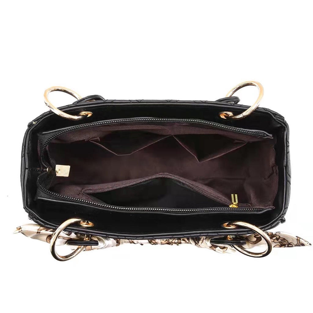 MV_Marvelouz MV137816 Tas Model HANDBAG Fashion Import Cantik Wanita(Talpan+syal) 1kg bisa 2 tas supplier tas import CR7816 BQ3567