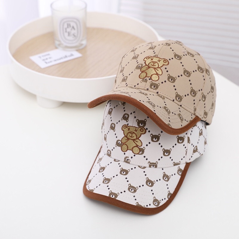 Topi Baseball Anak Laki Laki Anak Perempuan Import Model Bear U1