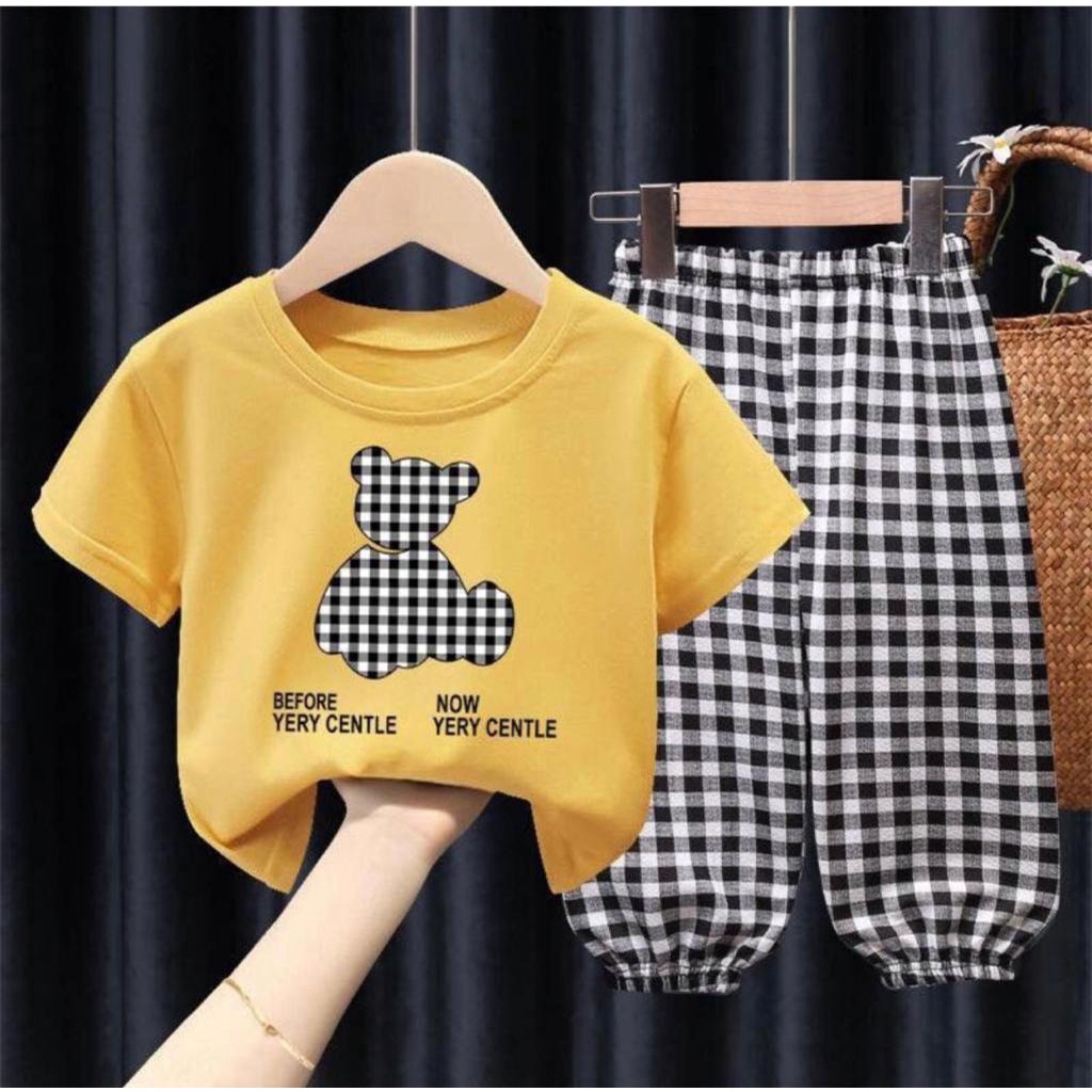 FLOW BAJU ANAK SETELAN PEREMPUAN 1-5 TAHUN