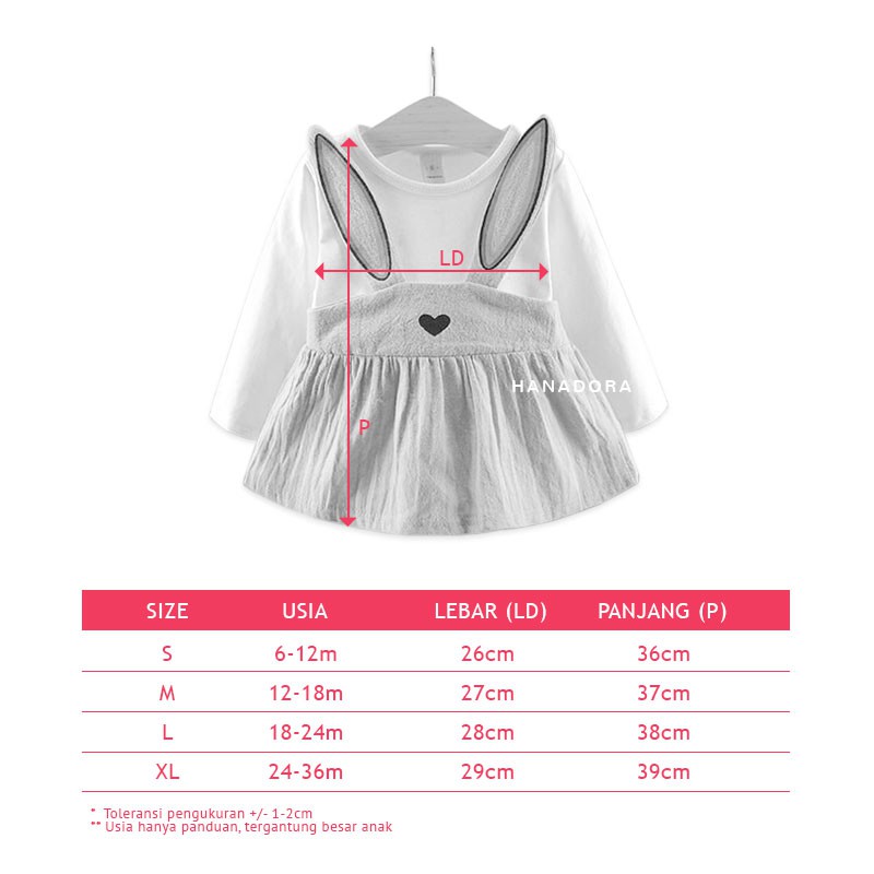 NB Atasan Bunny GC003 - Blus Anak Korean Style