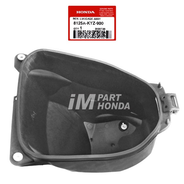 8125A-KYZ-900 Box Luggage Bagasi Bawah Jok Supra X 125 Helm in Karbu Fi