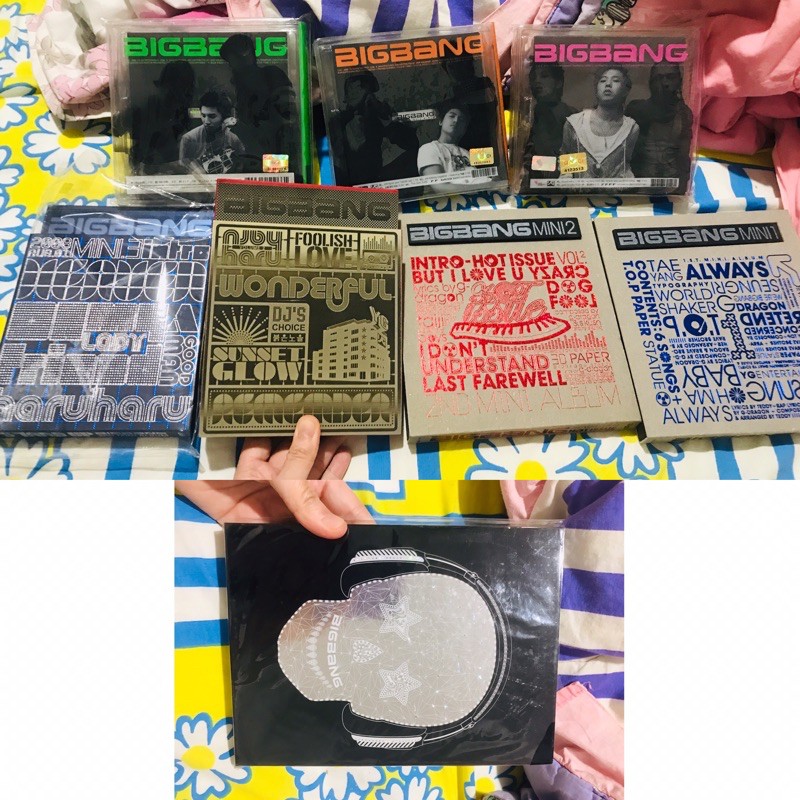 BIG BANG MINI CD DVD ALBUM RARE IMPORTED G-DRAGON TAEYANG
