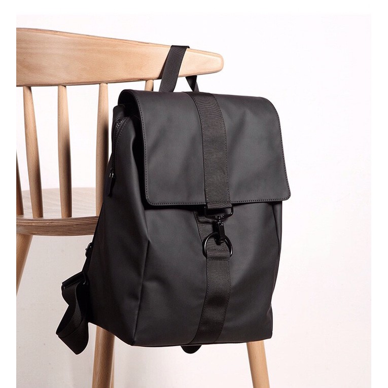 Tas Ransel Pria Sekolah Kuliah PU Leather Backpack 6541