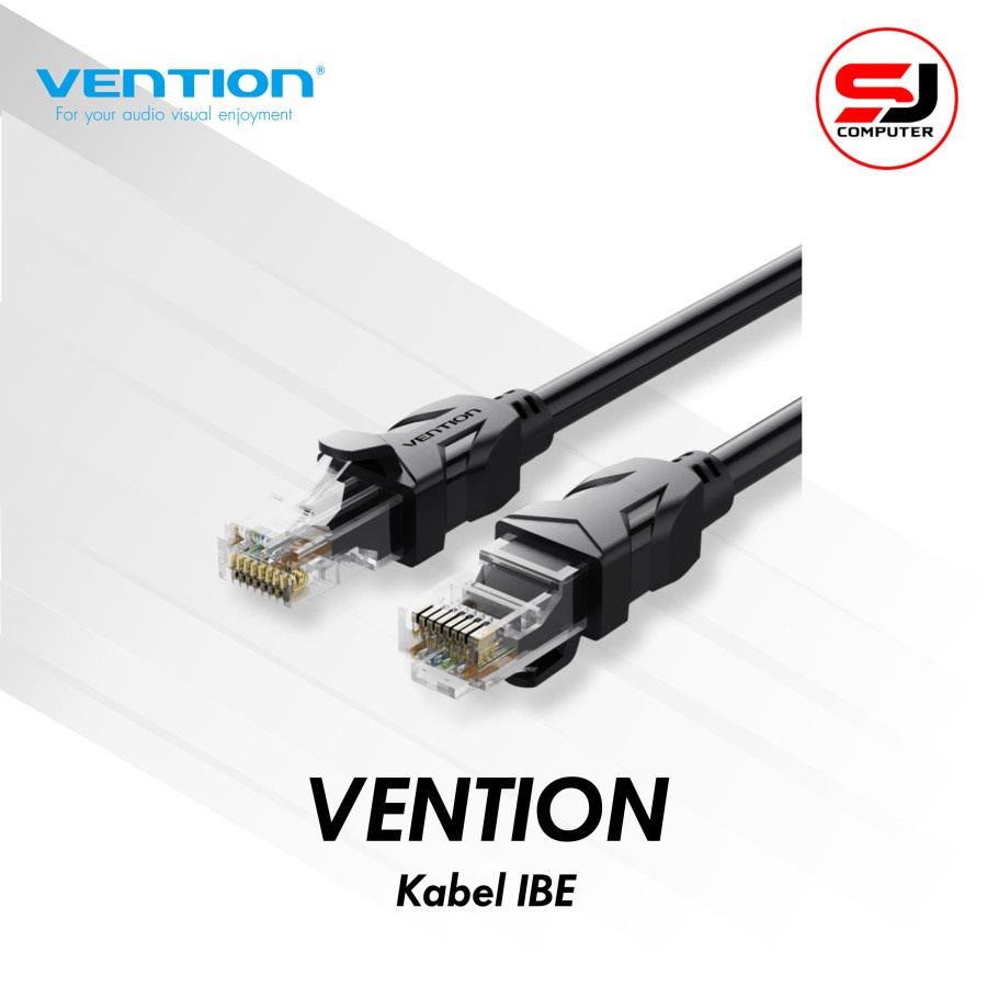 Vention IBE 1M Kabel Lan RJ45 Cat6 Cat.6 Gigabit UTP Round