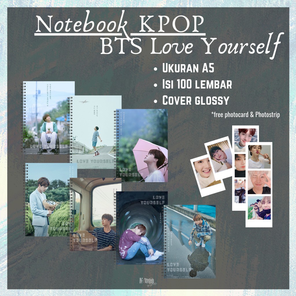 

BTS Notebook Love Yourself