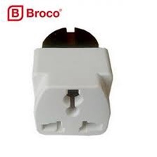 Broco Universal Adaptor / Adaptor Tusuk Kontak Listrik 13910