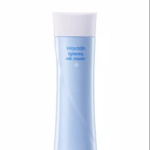 Wardah lightening milk cleanser 150 ml / susu pembersih / pembersih wajah