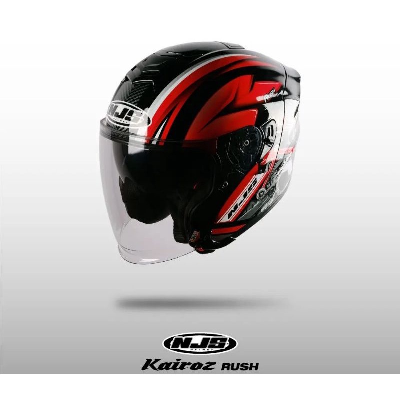 Njs kairoz double visor motif rush zenith garuda-3