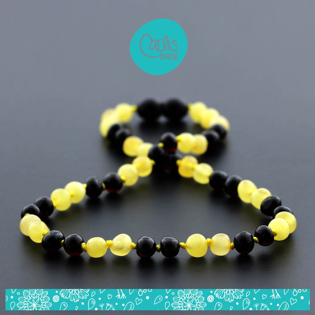 CE127 Kalung Amber Tumbuh Gigi Bayi By Carlis Baby