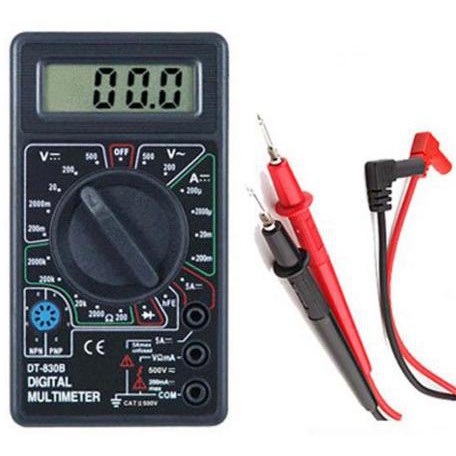 Diskon Avo Meter Multitester Avometer Multi Tester Multimeter Dt-830B  Spesial Harga