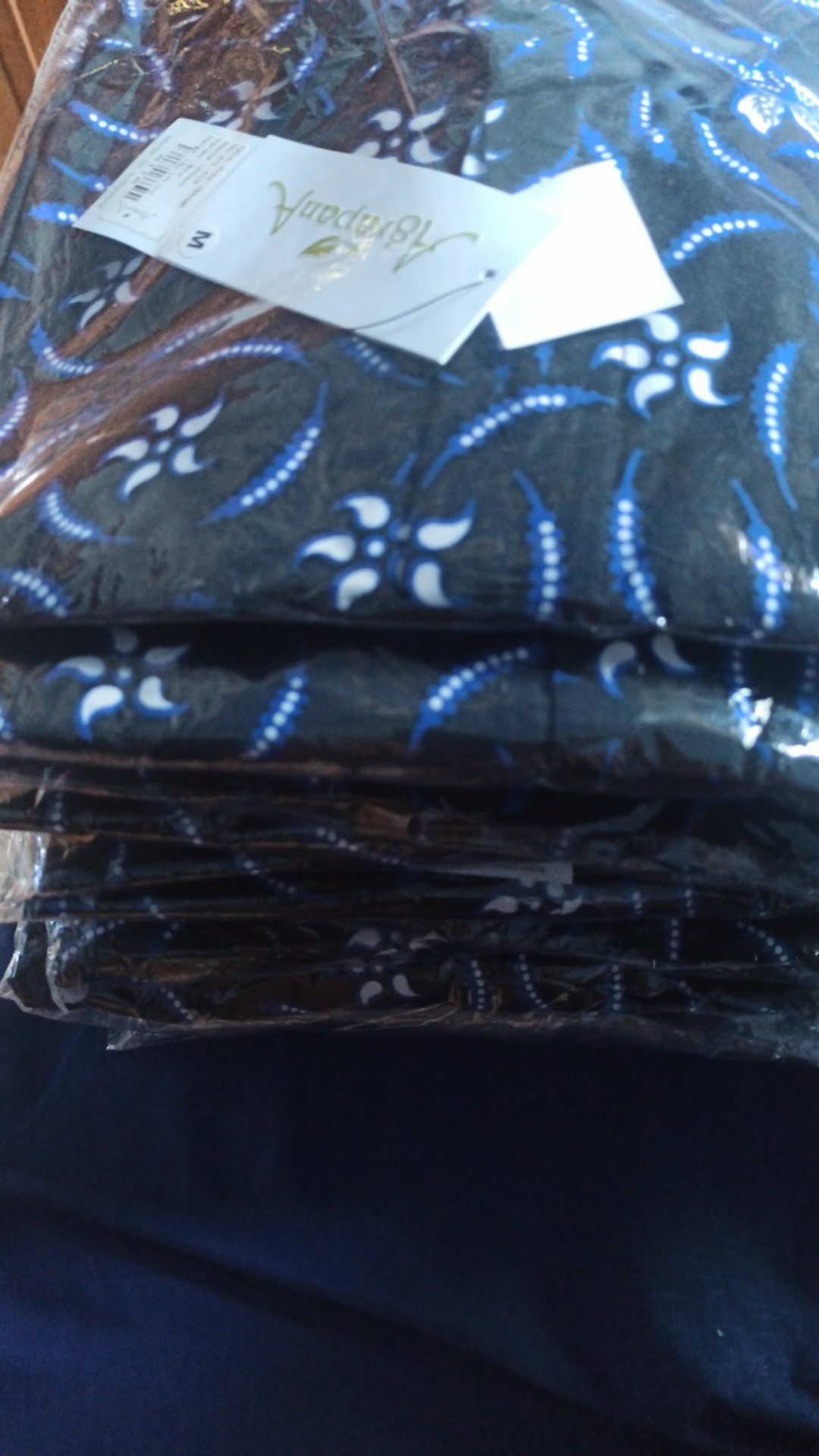 Agrapana Baju Kemeja Batik Pria Cowok Lengan Panjang Modern Premium Couple Original Pekalongan Abhit