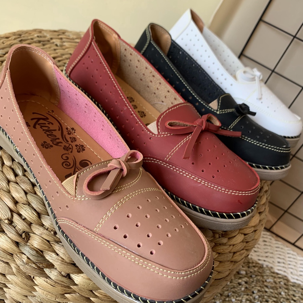 (TANPA KARDUS) SLP.06 6 sepatu cewek kulit termurah sepatu wanita flat shoes terlaris Sandal Slop Slip On Wanita Sandal Cewek  SLIP ON WANITA TERBARU KEKINIAN FLATSHOES KOREAN STYLE SEPATU CEWEK SLIPON FLAT SHOES CASUAL SANTAI RAMADHAN SALE FLATSHOES