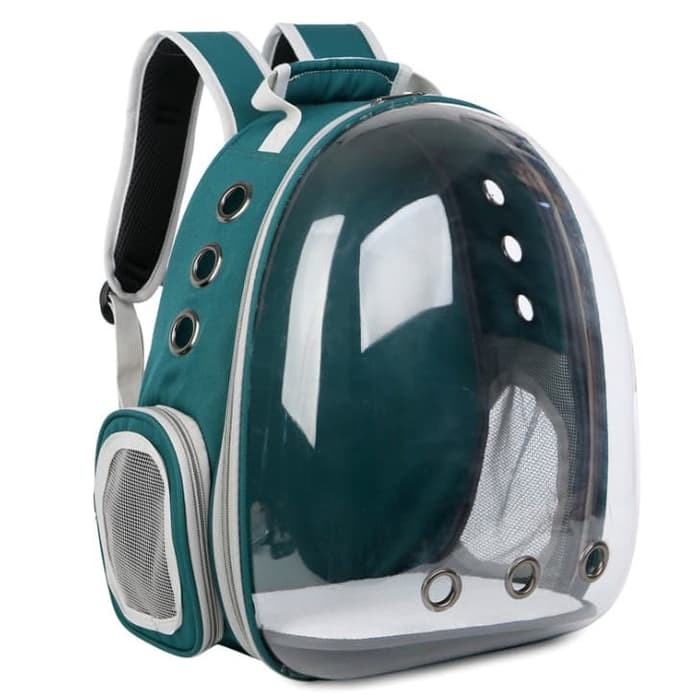 Tas Ransel Kucing Anjing Transparant Astronot Peliharaan Capsule Pet Cat Dog Bag Cargo Kargo