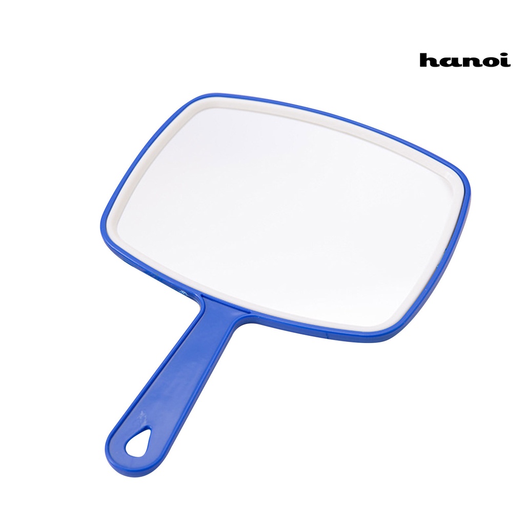 HQTM_Hand Mirror Anti-fog Portable Vibrant Color Home Salon Travel Cosmetic Mirror for Gift