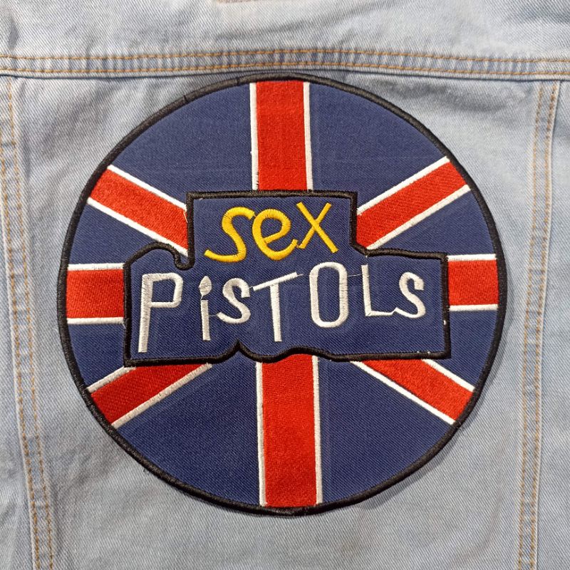 Backpatch bordir besar SEX PISTOL ENGLAND premium best quality