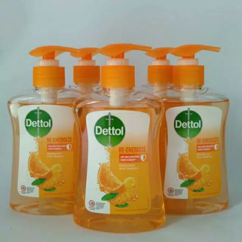 Dettol Handwash RE-ENERGIZE / ORIGINAL [245-410ml] EXP 2024