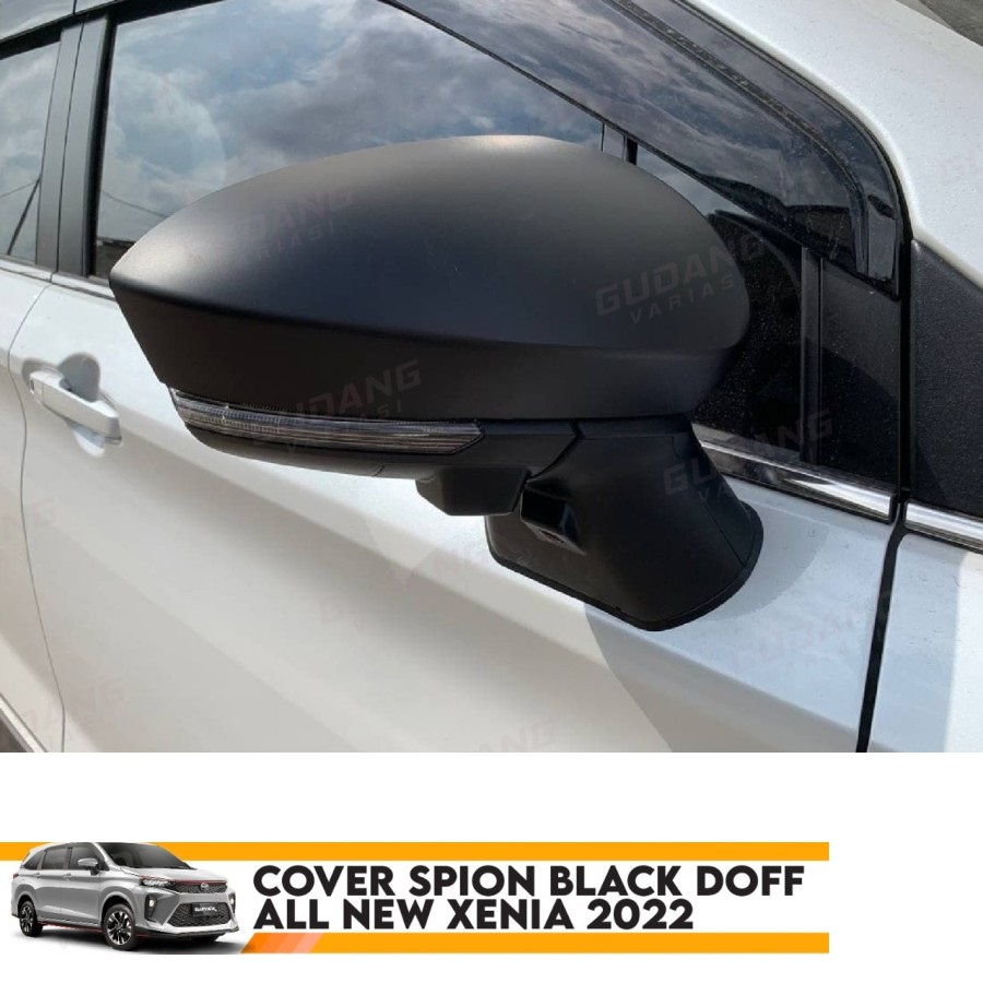 Cover Spion All New Daihatsu Xenia 2022 Black Doff