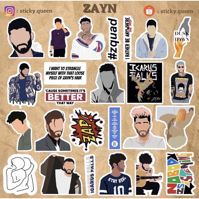 

STICKER TUMBLR ZAYN
