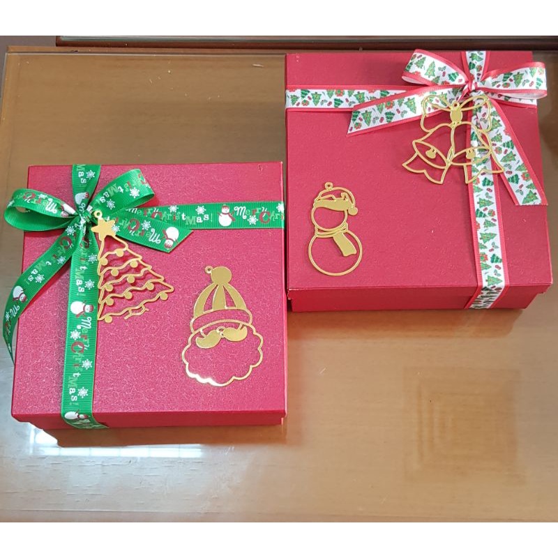 hang tag / hangtag / emblem / hiasan packaging christmas natal akrlik arcylic