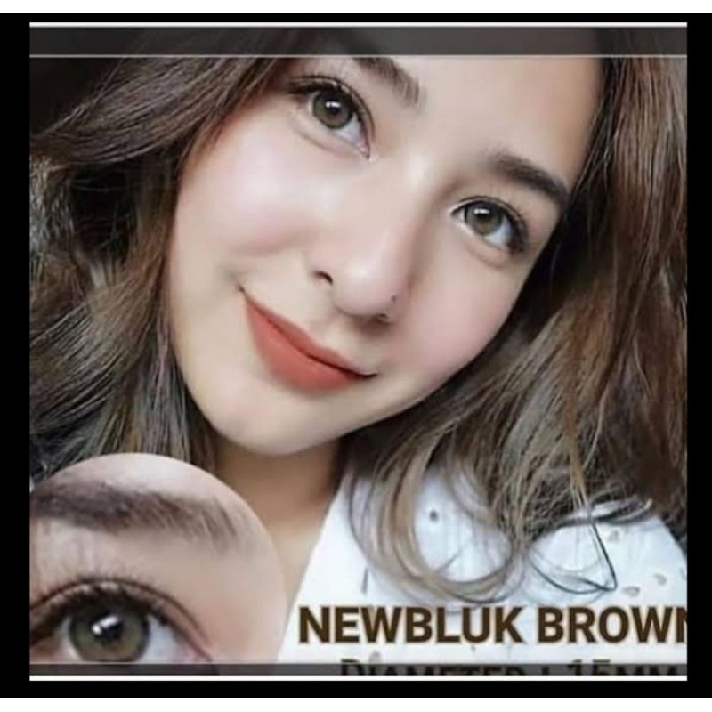 Softlens Newbluk 15mm ( Normal minus) + Free case