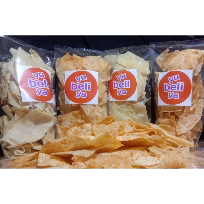

Keripik singkong tisu