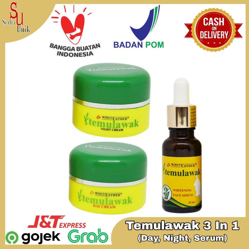 Whitester Temulawak Whitening Face Serum / Serum Wajah 20ml