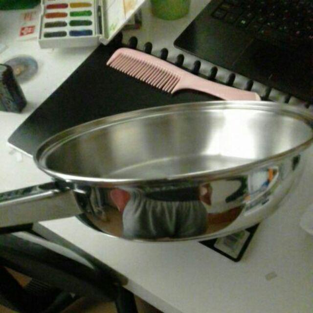 Penggorengan Stainless Zebra Fry Pan Vitalux 22cm 175323 (00230.00042)